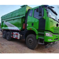 Flat Top Diesel Dump Truck 8X4 350hp Tipper Truck